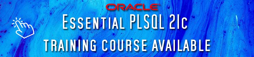 Latest Oracle PLSQL training