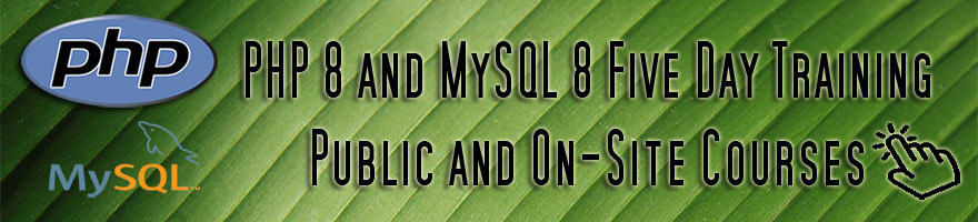 Click to view PHP/MySQL course details