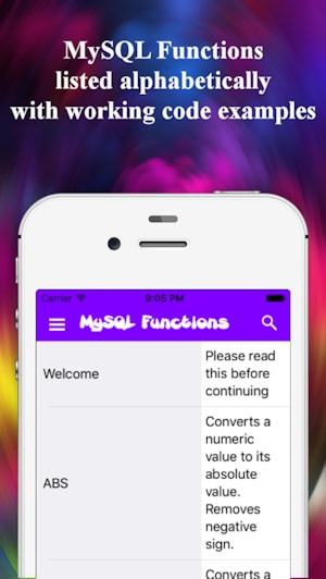 MySQL Developer App for iPhone