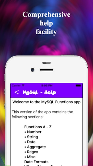 Functions for MySQL on iPhone